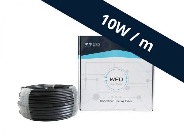 BVF WFD vykurovací kábel 10W/m