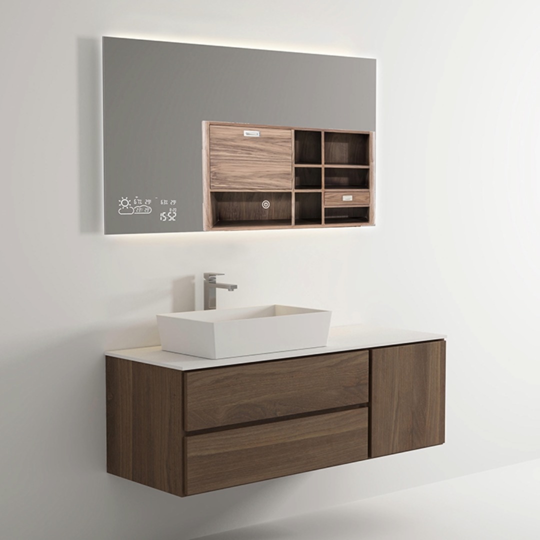 BVF ADELIG vyhrievané zrkadlo s Bluetooth reproduktorom bvf smart mirror