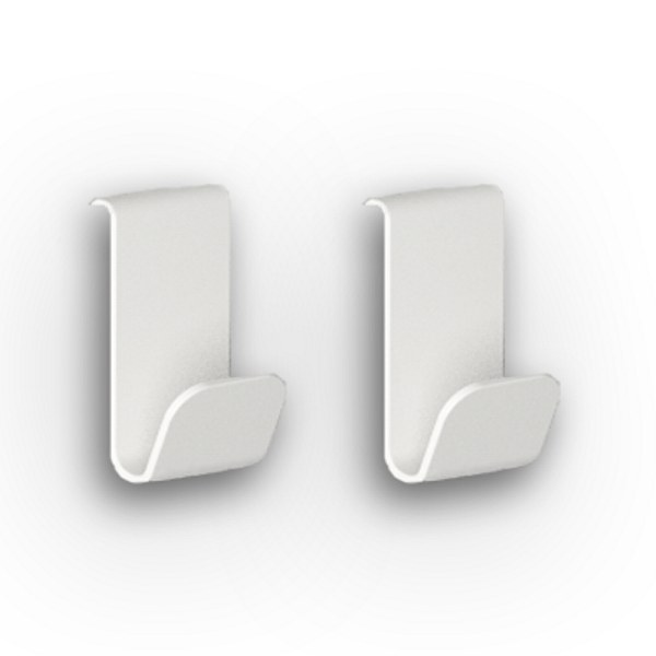 Doplnkové háčiky pre sušiaky uterákov Radialight Onsen Radialight Onsen doplnkové háčiky k rebríkovým radiátorom - Biely